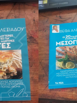 Βέφα Αλεξιάδου Οι 20 Καλύτερες Συνταγές Πίτες Μεσογείου μεταχειρισμένο