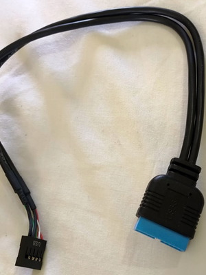 Αντάπτορας Εσωτερικού USB 3.0 σε USB 2.0 καλώδιο σαν καινούργιο