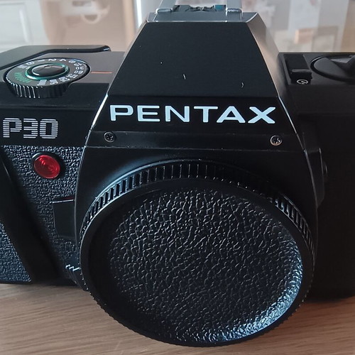 Pentax P30 analog camera with Pentax K mount
