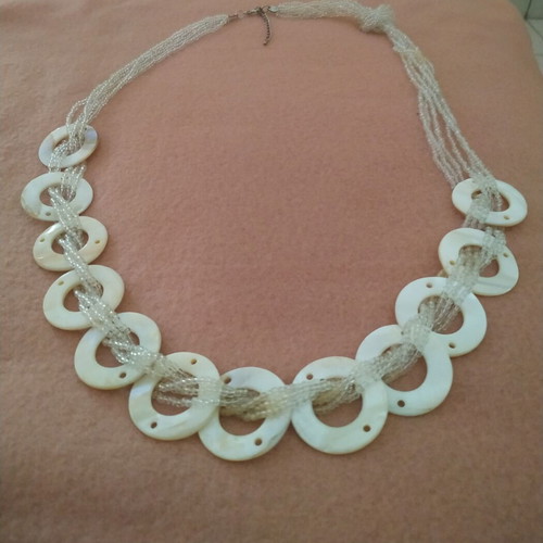 Long summer necklace