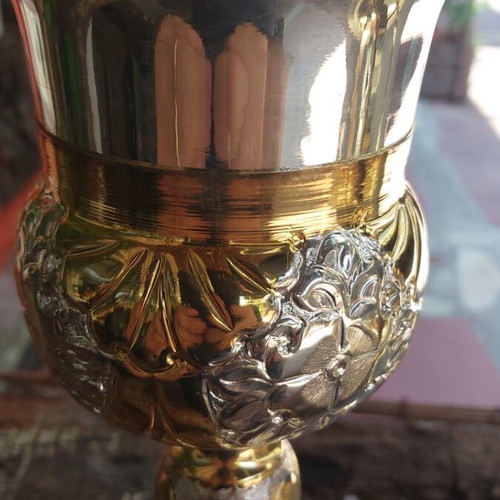 Church silver-plated diskophtera set