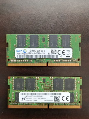 Laptop DDR4 Memory 2x8 GB 2133 MHz new