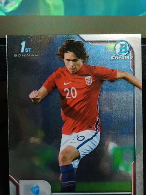 Martin Palumbo Football Card UEFA Under 21 2022 used, Topps