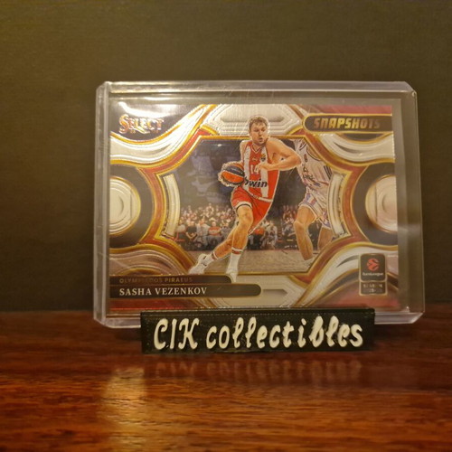 Panini Euroleague Select Sasha Vezenkov Snapshots card new