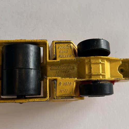 Matchbox Lesney 1978 No 72 Bomag Road Roller μεταχειρισμένο