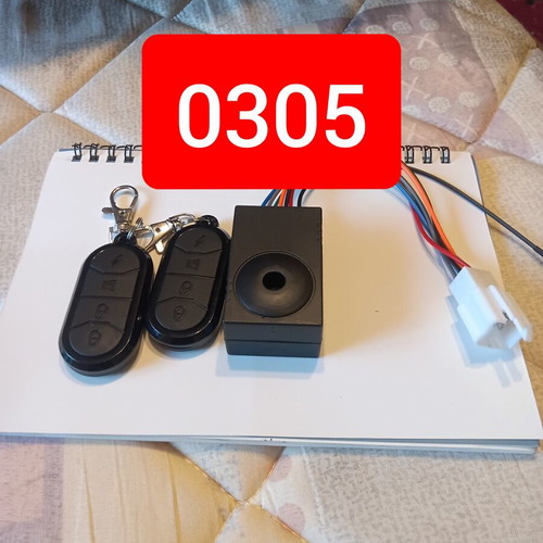 Alarm for electric bike, motor or scooter 12V with two remotes new