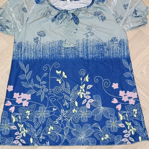 Colorful blouse like new, size M / 38 / 10
