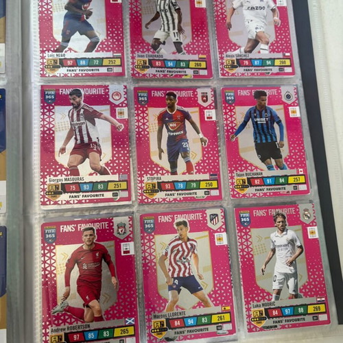 Panini Adrenalyn 2023 football cards, set of 433