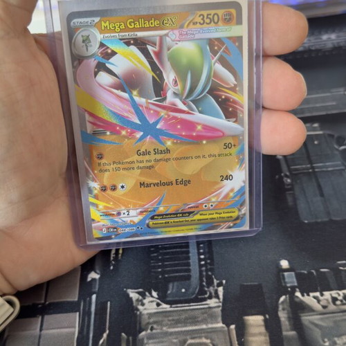 Mega Gallade EX card like new