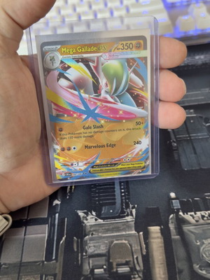 Mega Gallade EX card like new
