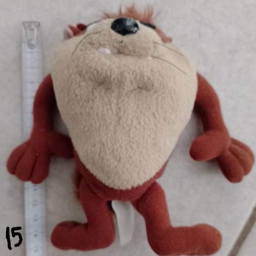 Taz Tasmanian Devil plush toy 15cm used