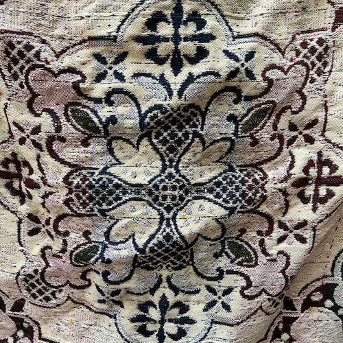 Kilim used for bed or table without damage