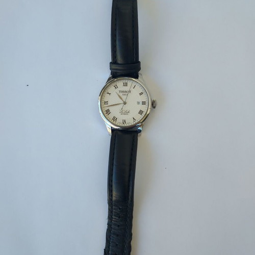 Tissot Le Locle Automatic watch, white dial, men's