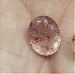  Πωλειτε απο συλλεκτη ορυκτων πολυτιμων λιθων μοναδικο σπανιο ζευγαρι red dot andesin sunstone 4,96 ct