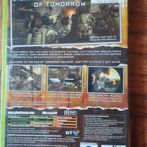 Ghost Recon 2 Xbox game used