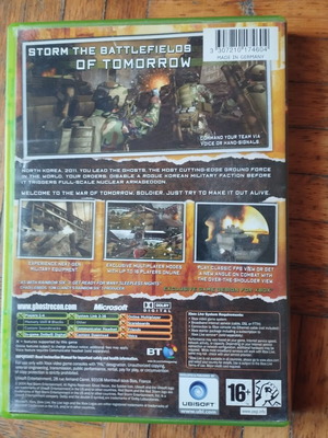Ghost Recon 2 Xbox game used