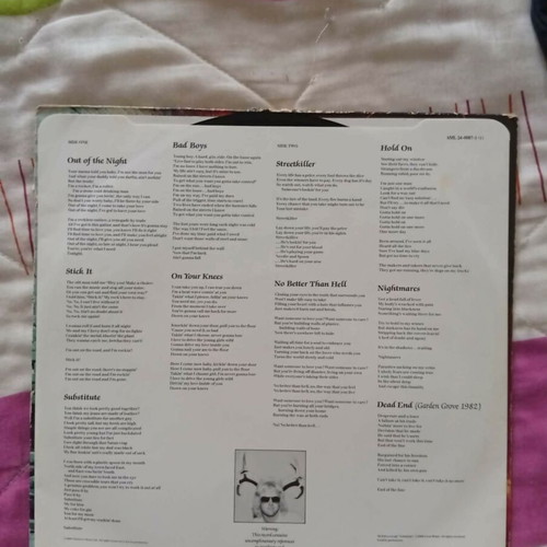 Great White Self Titled 1984 vinyl record used, Europe edition