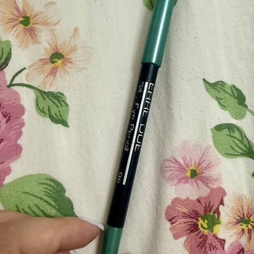 Erre Due Silky Eye Liner Pencil Metallic Dark Green Blue Soft