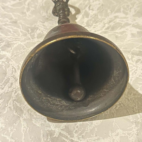 Tibetan Bell used, brass, 19x8.5 cm