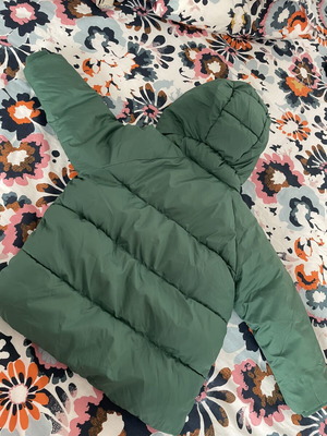 Zara children's jacket used, green, size 104 cm, 3 years
