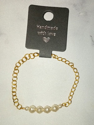 Handmade magic bracelet gold new