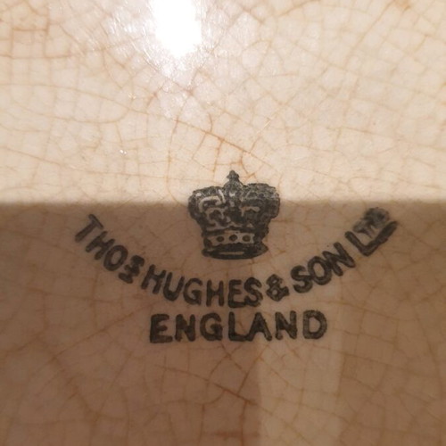 Plate English porcelain vintage used