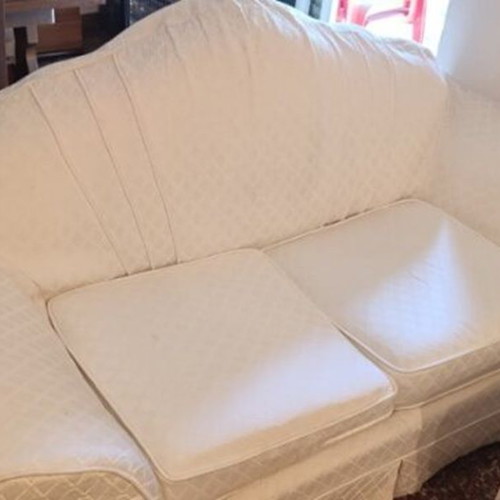 Living room sofa set used, single, double, triple with covers