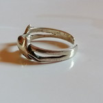 Silver 925 Dolphin Toe Ring new