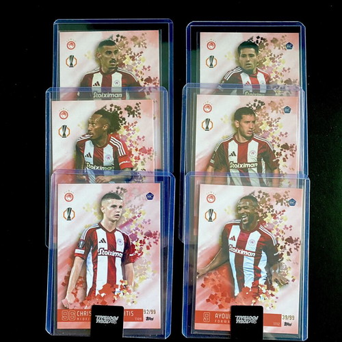 Olympiacos Topps Complete Set Cards /99 New
