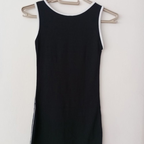 Authentic black bodycon mini dress XS/S with cat earrings gift