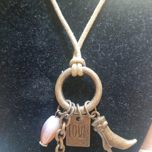 Necklace used with adjustable length option