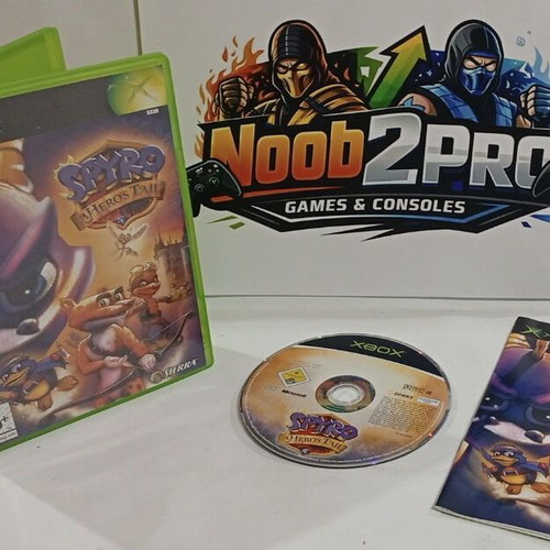 Spyro: A Hero’s Tail Xbox game, original box and disc