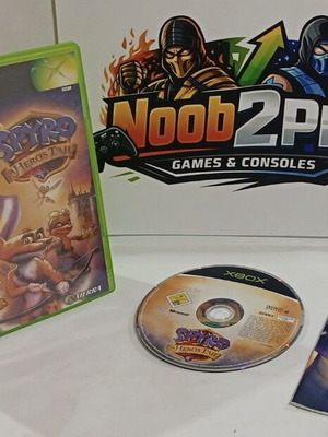 Spyro: A Hero’s Tail Xbox game, original box and disc