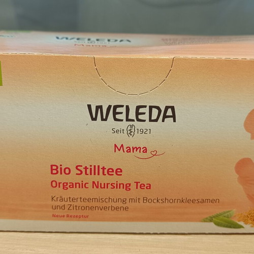 Weleda Organic Nursing Tea pack of 2, new
