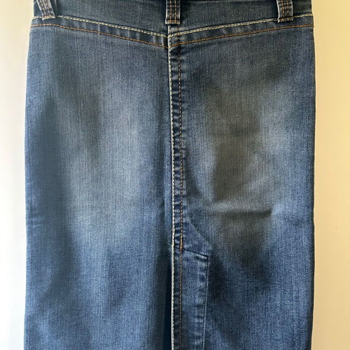 Zara TRF denim skirt like new, elastic with slits