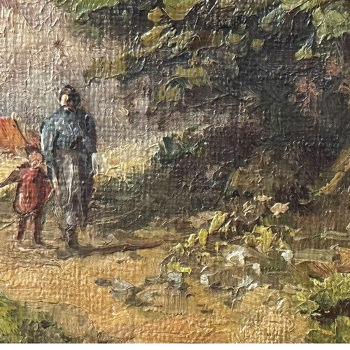 Gustav Pynaert Landscape Oil Painting like new
