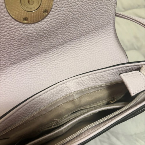 Lilac shoulder bag like new