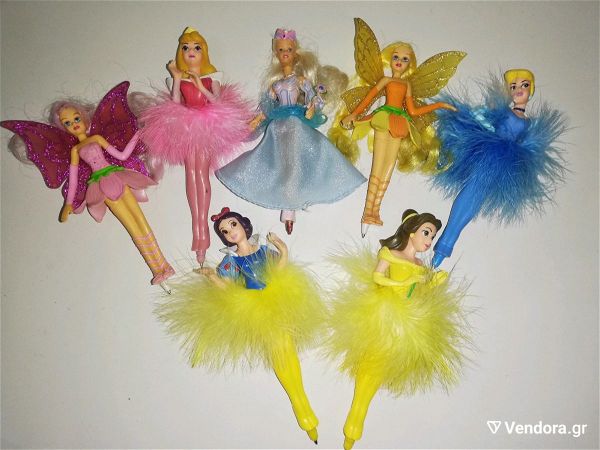  Disney 7 Princess dolls paketo