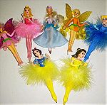  Disney 7 Princess dolls πακετο