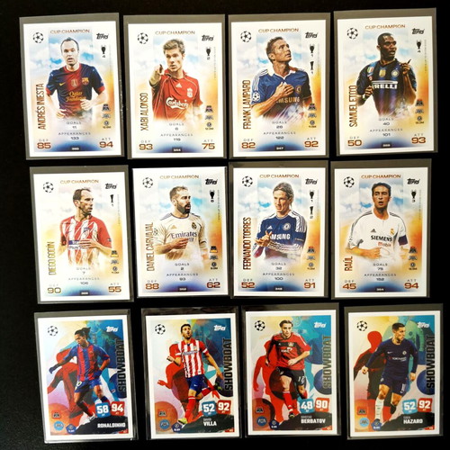 Topps Match Attax 2025/26 collectible lot 12 special football cards