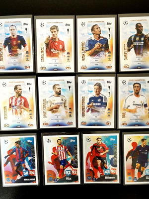 Topps Match Attax 2025/26 collectible lot 12 special football cards