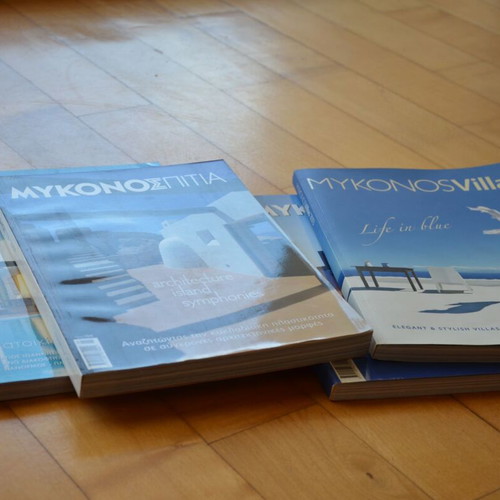 Mykonos Architecture 4 Special Edition Magazines like new