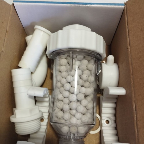 Exhaust filter for natural gas boiler new, Italian