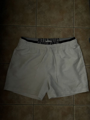 Calvin Klein shorts used, size XL, black and white