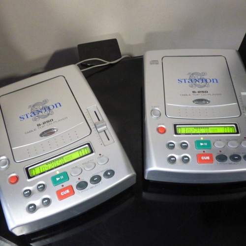 Stanton S-250 επαγγελματικά DJ CD players, ζευγάρι