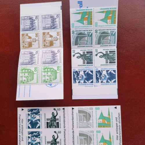 Pocket Deutsche Bundespost stamps new, set of 24 DM values