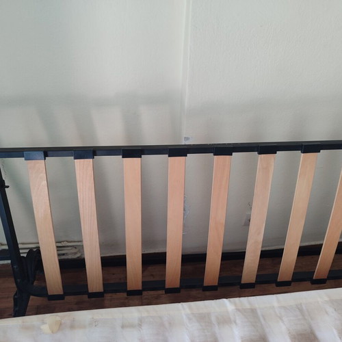 IKEA Sofa Bed used with metal frame and removable mattress