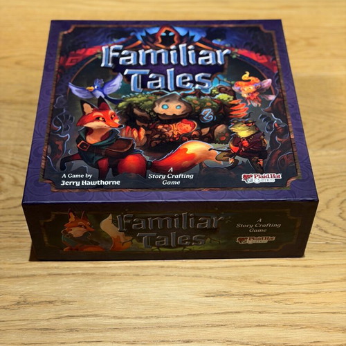 Familiar Tales board game like new with sleeves