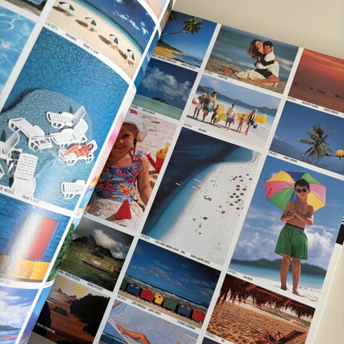 Image Bank Annual 18 & 21 used collectible photography and design books