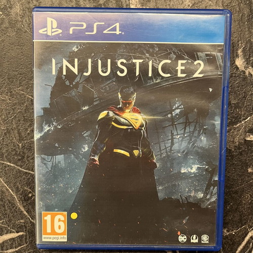 Injustice 2 PS4 game used, fighting genre